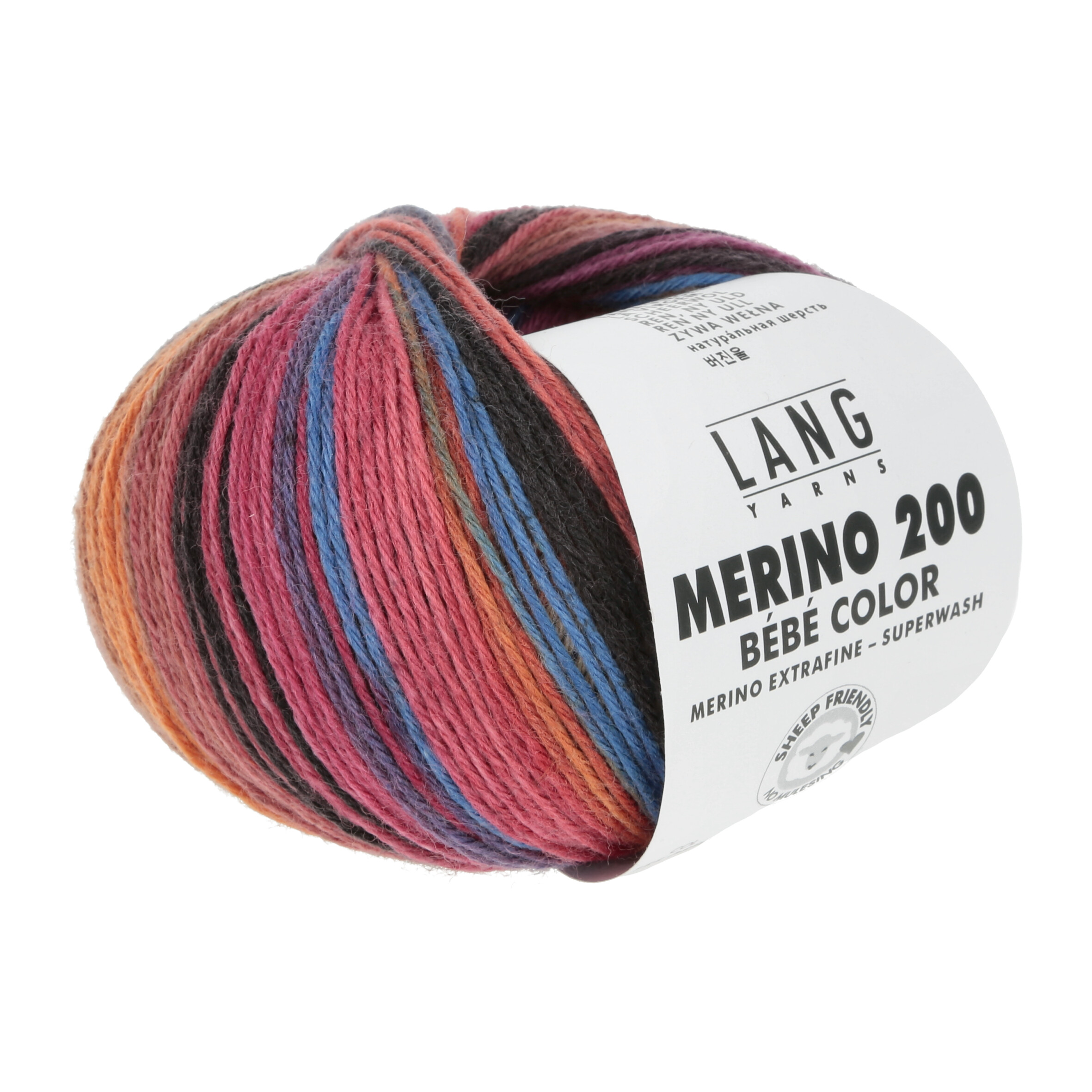 włóczka MERINO 200 BEBE COLOR - 450