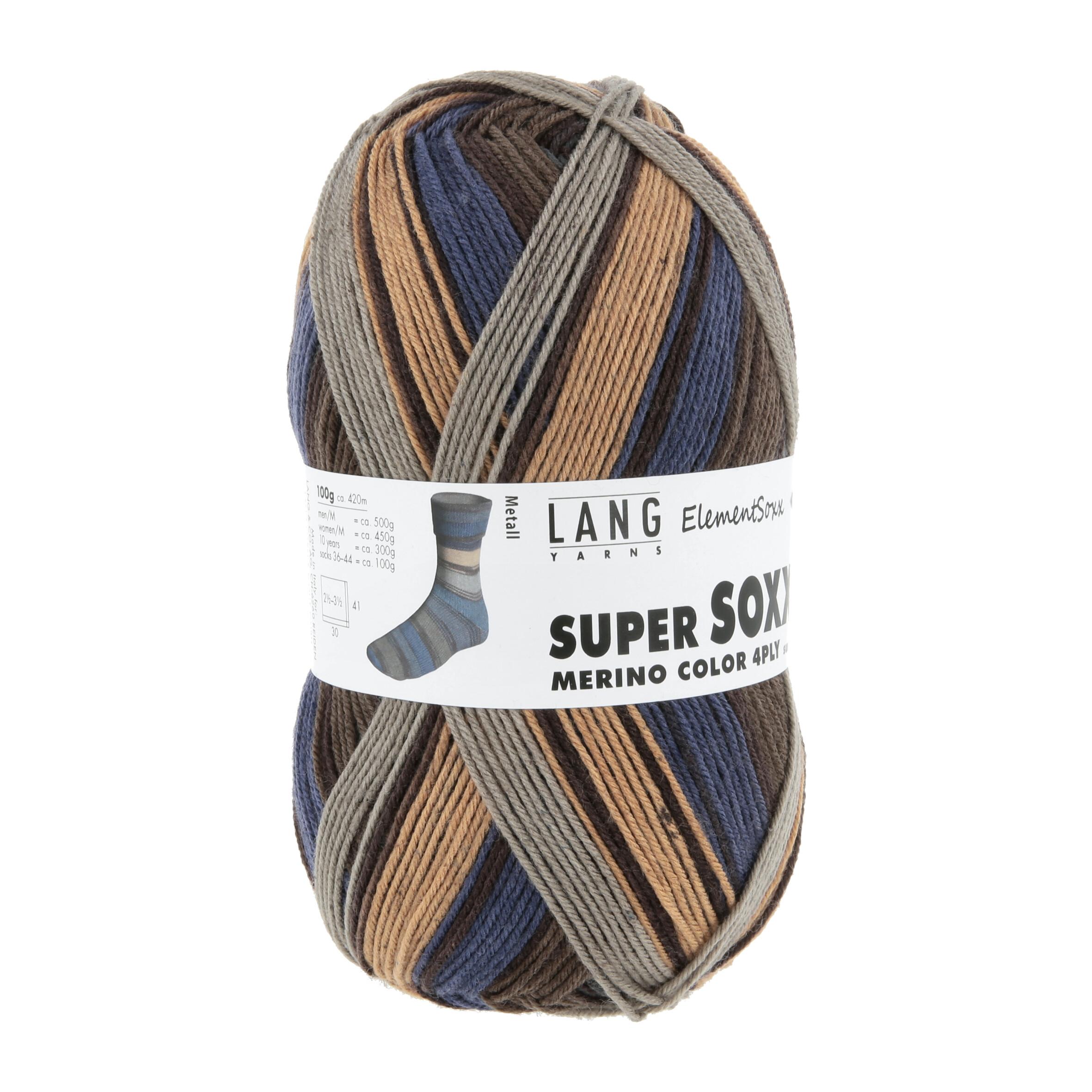 włóczka SUPER SOXX MERINO COLOR 4-PLY - 0524