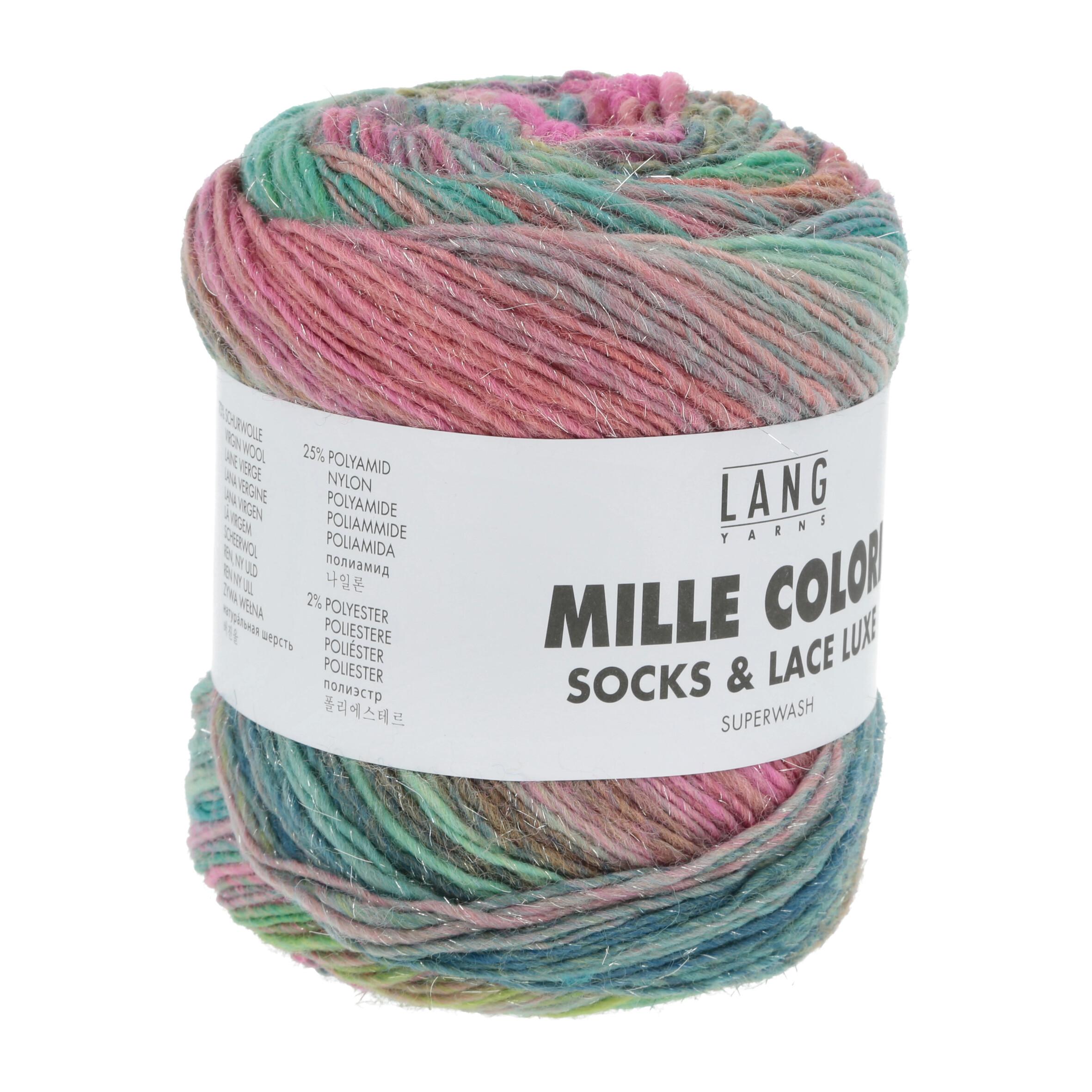 włóczka  MILLE COLORI SOCKS & LACE LUXE - 200