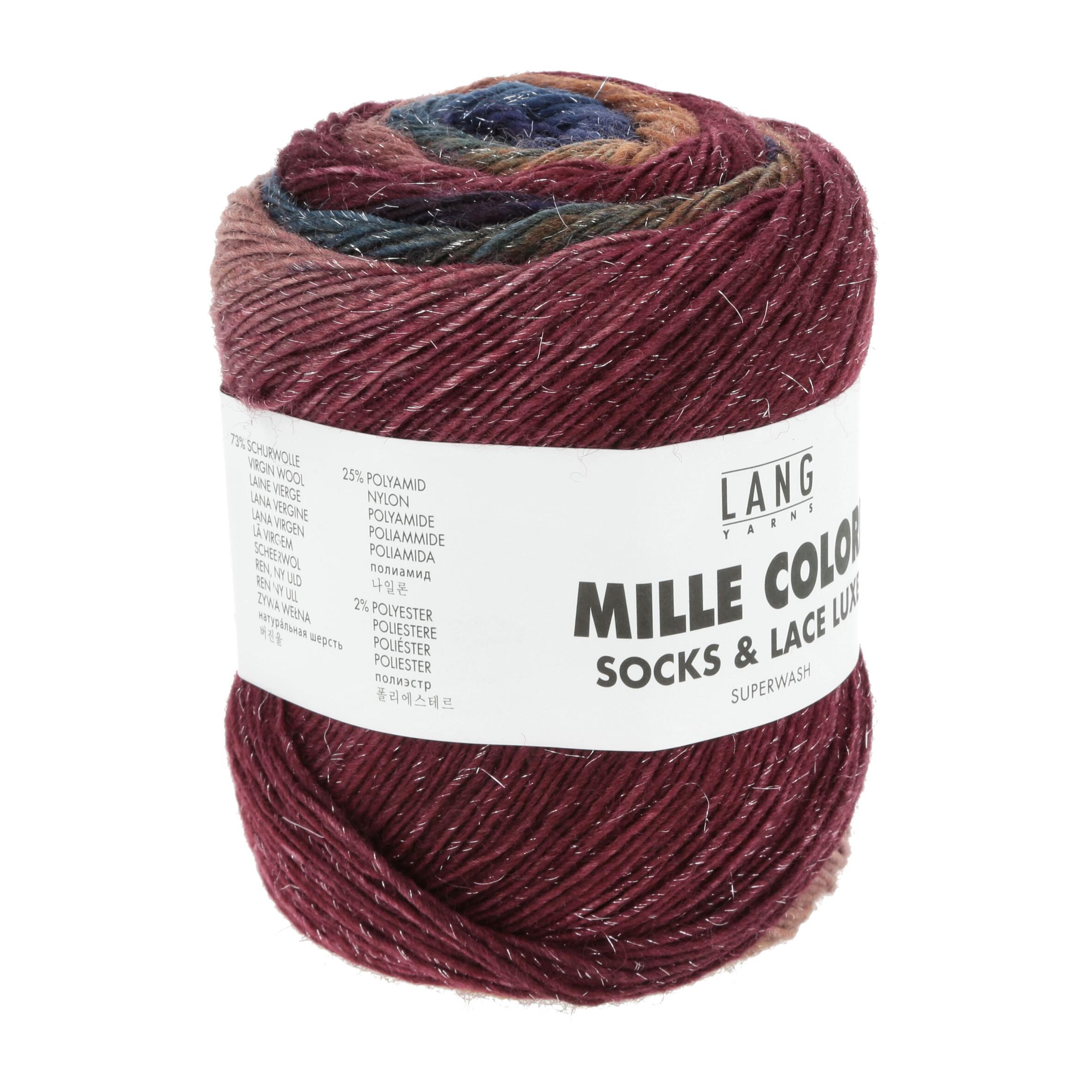 włóczka  MILLE COLORI SOCKS & LACE LUXE - 214
