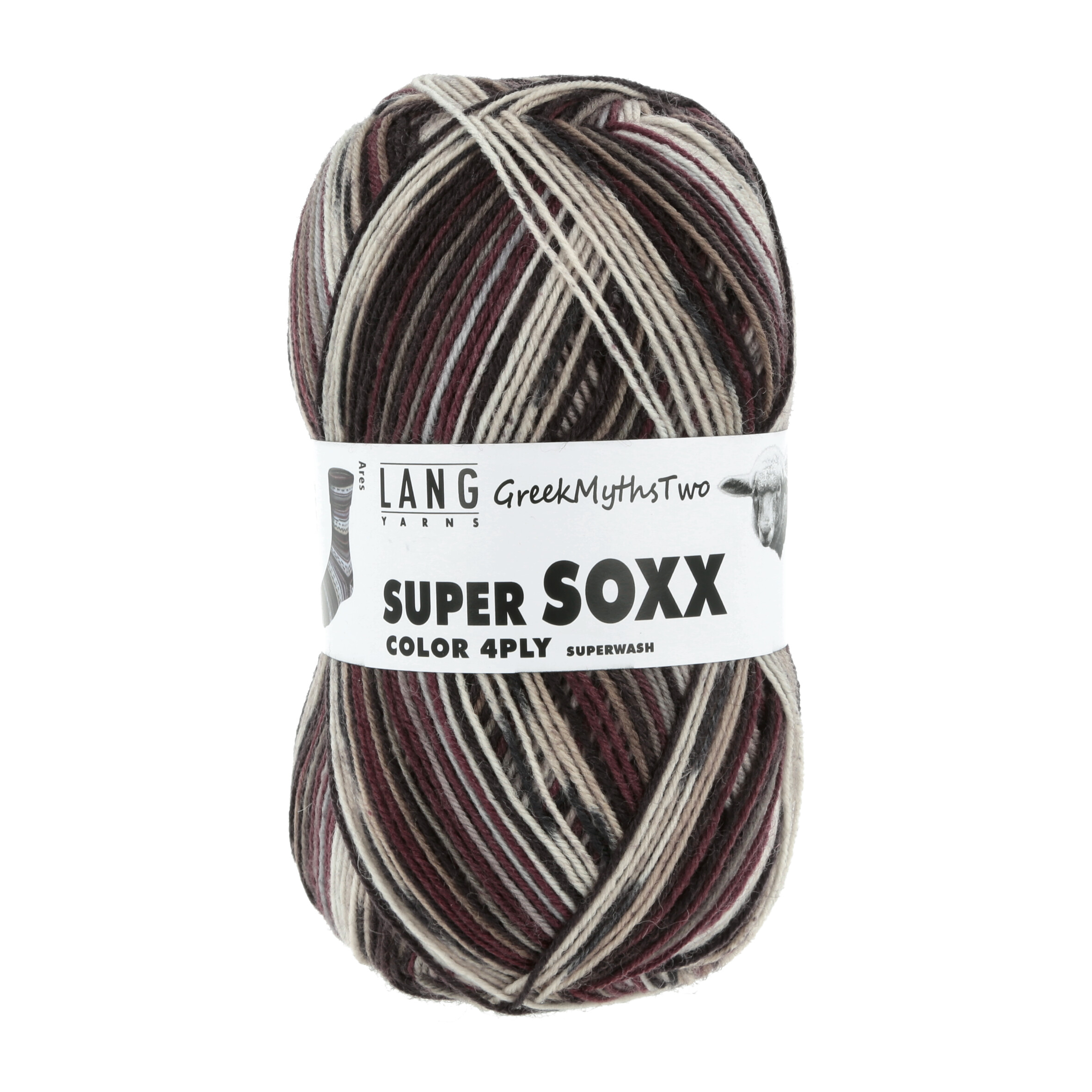 włóczka SUPER SOXX COLOR 4-FACH - 395