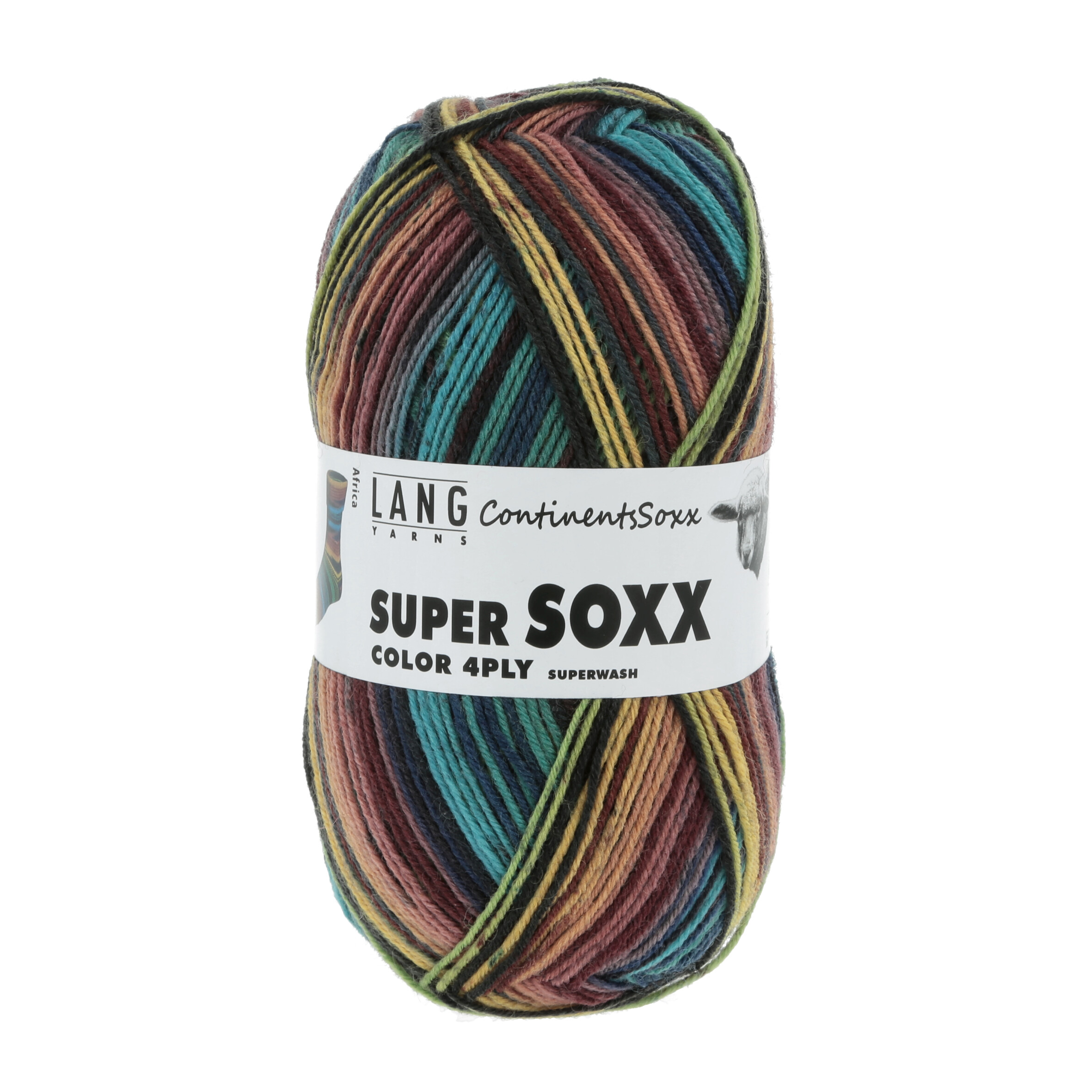 włóczka SUPER SOXX COLOR 4-FACH - 402