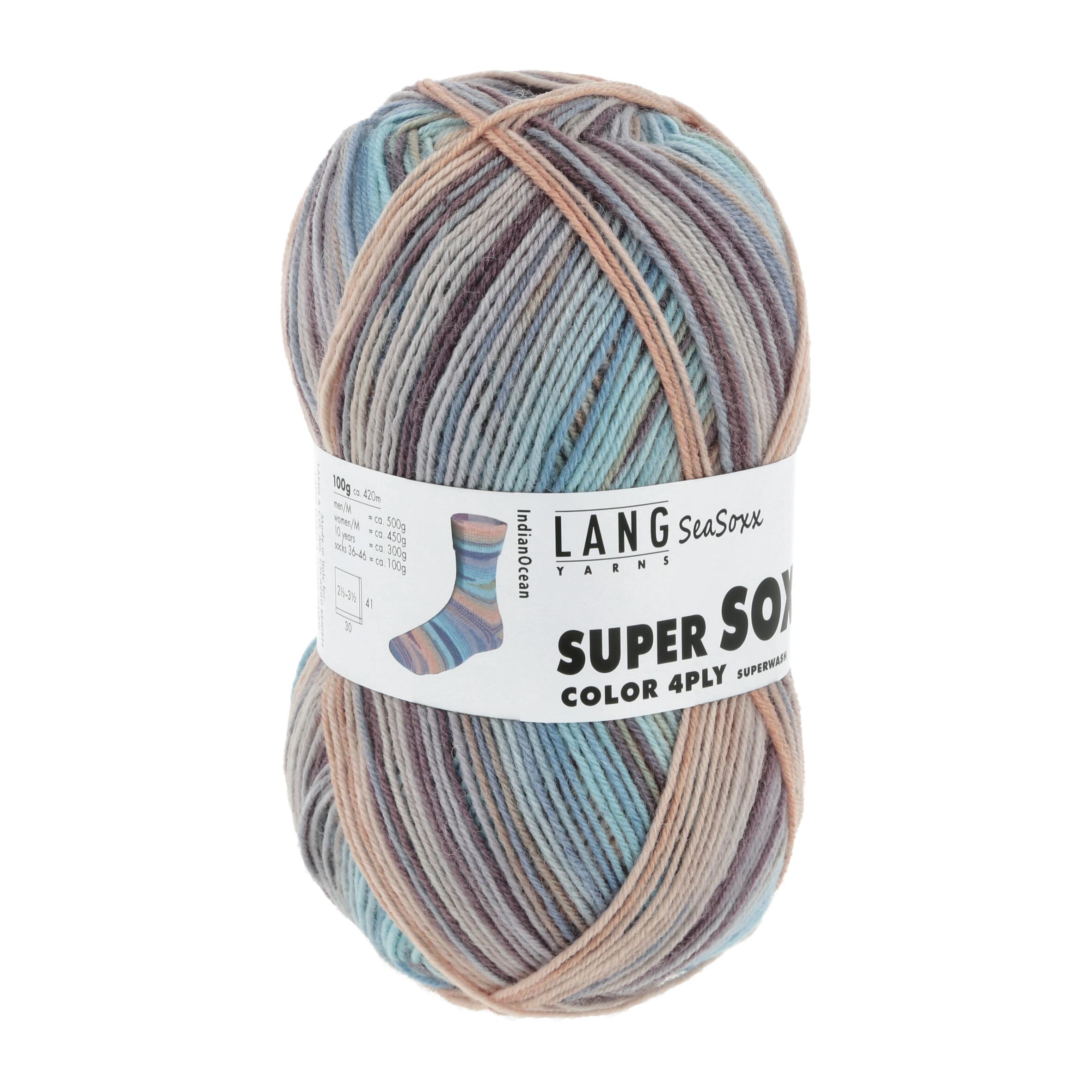 włóczka SUPER SOXX COLOR 4-FACH - 418