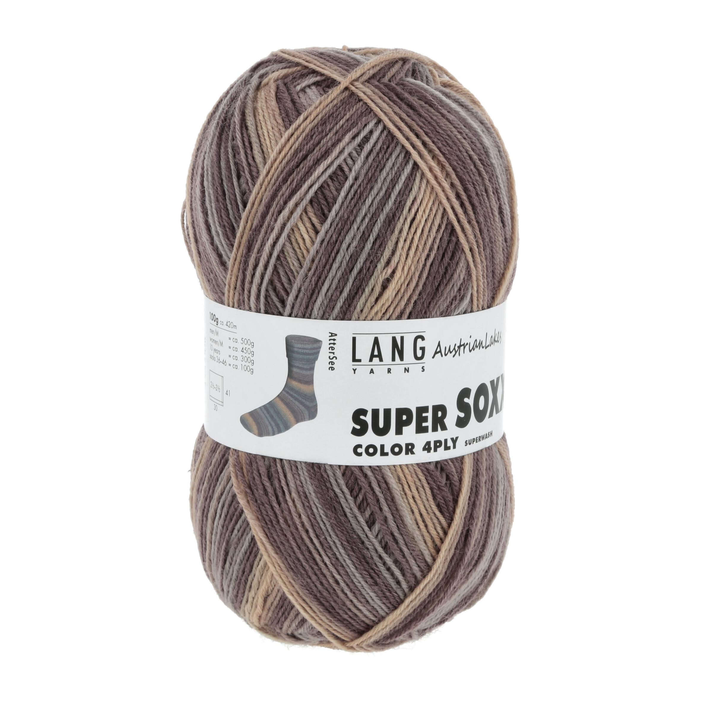 włóczka SUPER SOXX COLOR 4-FACH - 419
