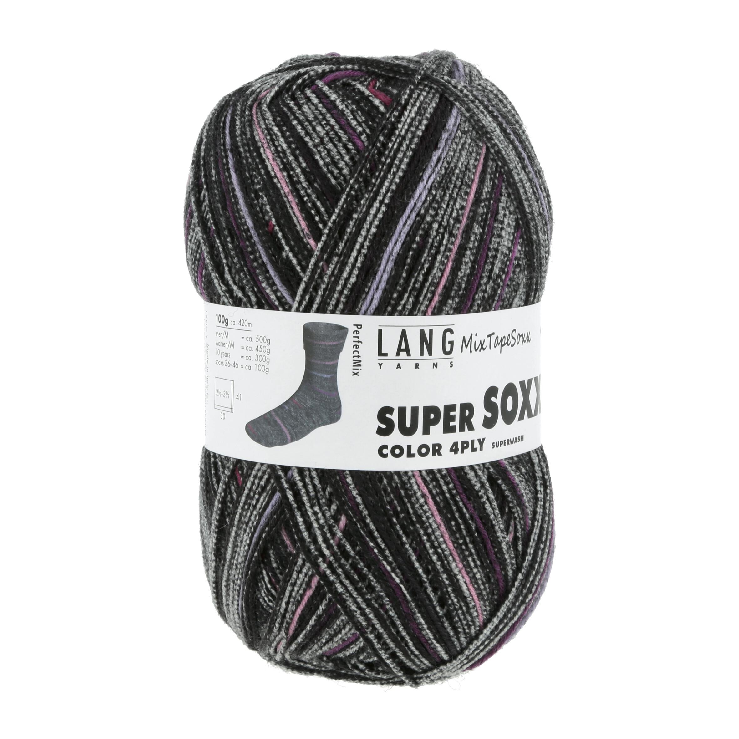 włóczka SUPER SOXX COLOR 4-FACH - 0454