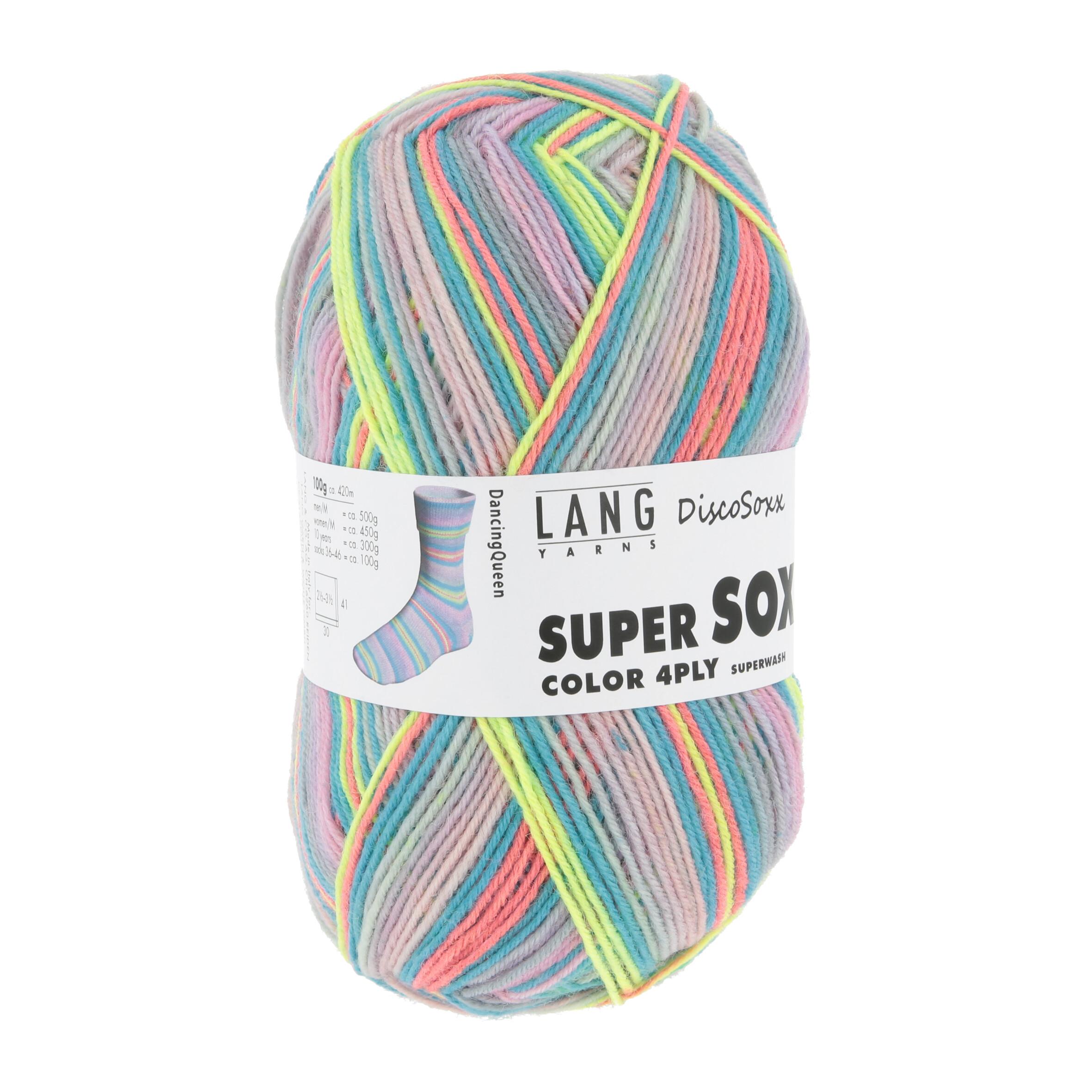 włóczka SUPER SOXX COLOR 4-FACH - 518